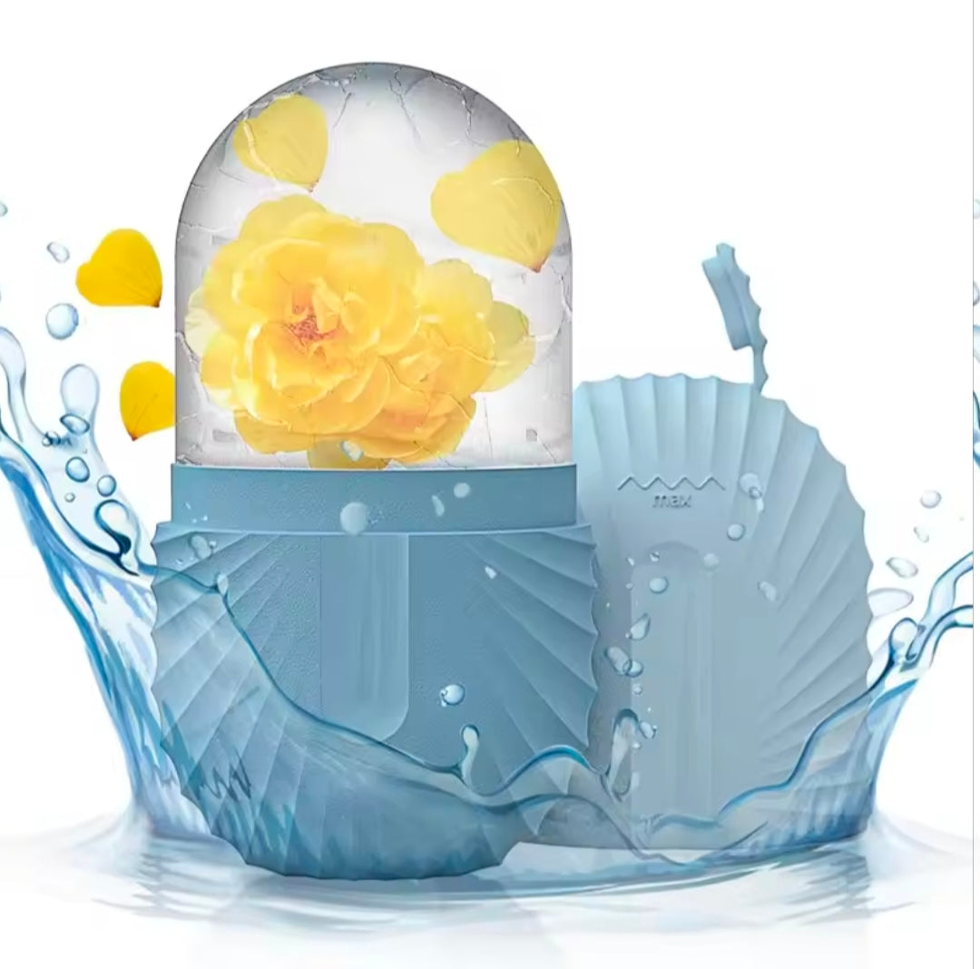 Instant Cooling Facial Ice Roller for Puffy & Tired Skin❄️