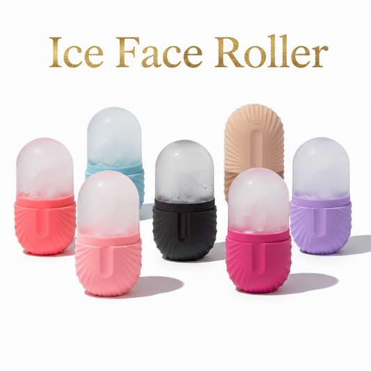 Instant Cooling Facial Ice Roller for Puffy & Tired Skin❄️